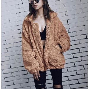 BRAND NEW Teddy Coat - Faux Sherpa Jacket